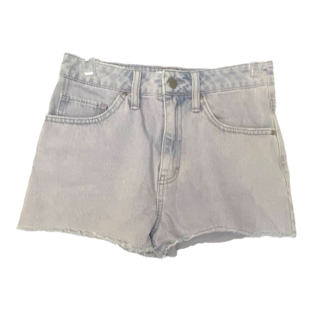 Moving Sale Pacsun RAQ Pink Blue Lavender Acid Wash Denim Jean Shorts Size 25
